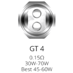 VAPORESSO GT4 Coil 0.15ohm