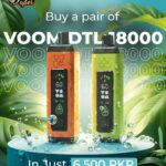 Buy A Pair Of VOOM DTL 18000 Puffs Disposable - In Just 6500