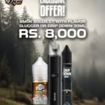 Exclusive Offer Smok Solus Gt + Dripdown Or Slugger 30ml